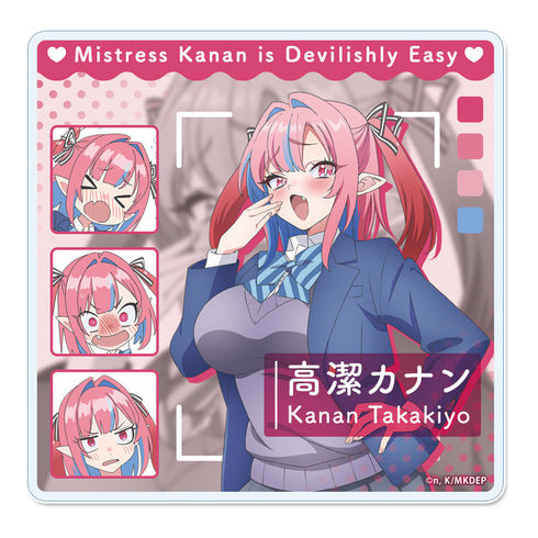 『カナン様はあくまでチョロい』アクリルコースター 【高潔カナン】