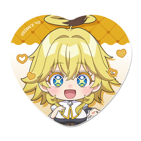 『カナン様はあくまでチョロい』ぷちちょこ ハート型缶バッジ 【ジャンヌ】