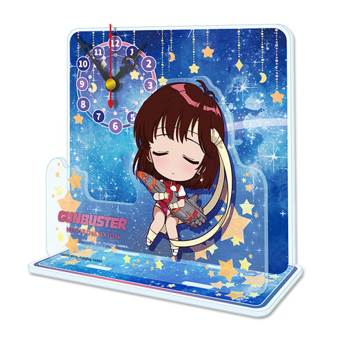 『トップをねらえ!』ぷちちょこ ミニアクリル置時計【ノリコ&るくしおん】