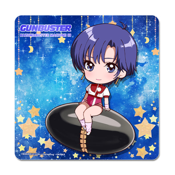『トップをねらえ!』ぷちちょこ ラバーマットコースター【カズミ&バスターマシン3号】