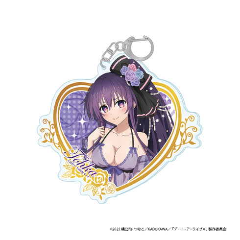 《约会大作战V》全新绘制 亚克力钥匙扣【夜刀神十香】睡衣款