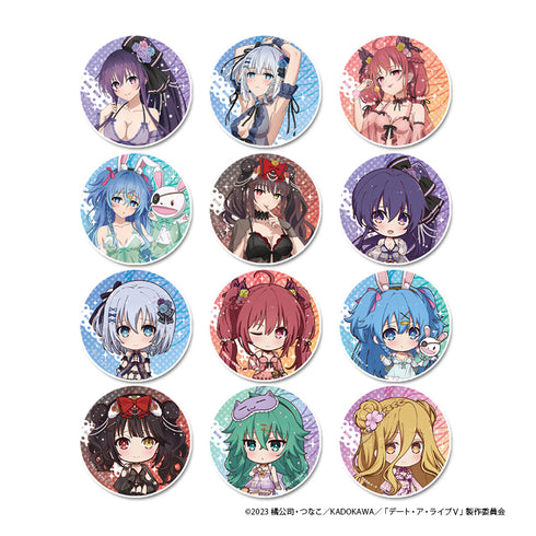 『デート・ア・ライブV』トレーディング缶バッジ【ネグリジェ】【BOX】