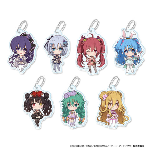 『デート・ア・ライブV』ぷちちょこトレーディングアクリルキーホルダー【ネグリジェ】【BOX】