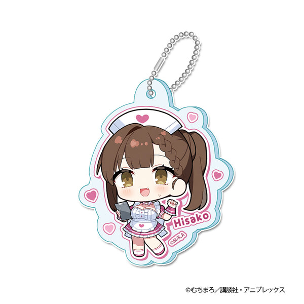 『生徒会にも穴はある!』ぷちちょこミニアクリルキーホルダー【古都吹 寿子】ナースver.