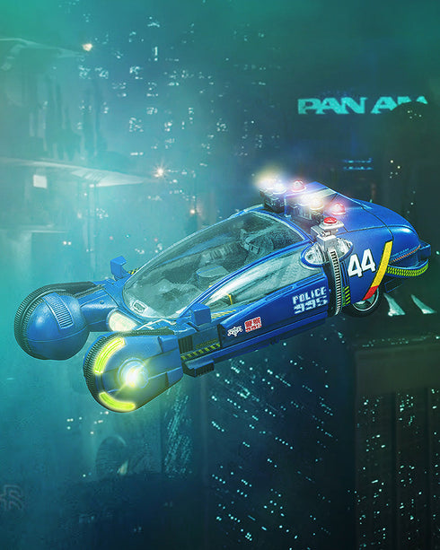 『ブレードランナー』2049 デッカードのポリススピナー(3.7インチ)