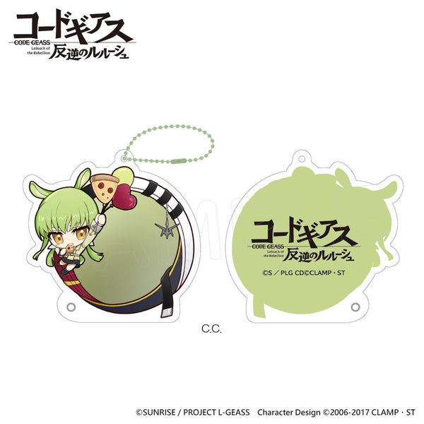 『コードギアス 反逆のルルーシュ』アクリル缶バッジケース C.C.