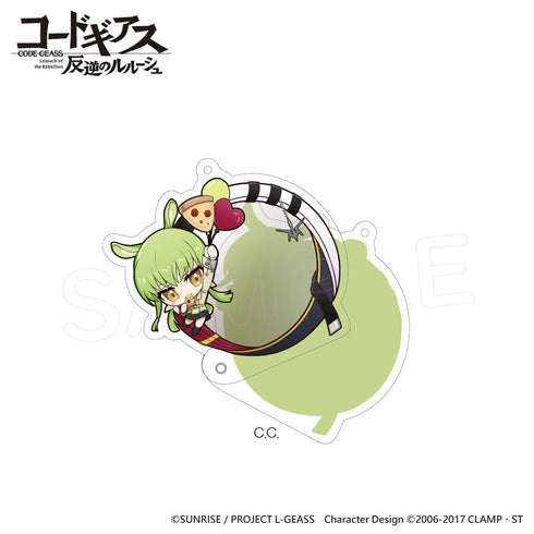 『コードギアス 反逆のルルーシュ』アクリル缶バッジケース C.C.