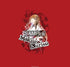 『STEINS;GATE』牧瀬紅莉栖 水墨画風 赤地カラーTシャツ Lサイズ