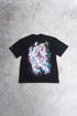 『STEINS;GATE』ラボメン 水墨画風 黒地カラーTシャツ Mサイズ