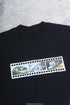 『STEINS;GATE』ラボメン 水墨画風 黒地カラーTシャツ Mサイズ