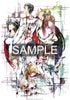 『STEINS;GATE』ラボメン 水墨画風 黒地カラーTシャツ Lサイズ