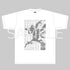 『レーシングミク2024Ver.』キービジュアルサイドシルエット&戦績Tシャツ 白 5Lサイズ