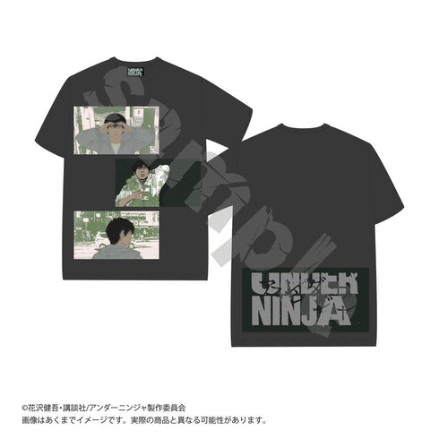 『アンダーニンジャ』Tシャツ 雲隠九郎 ブラック XXLサイズ
