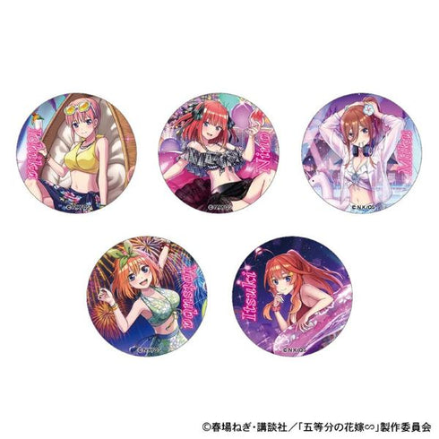 『五等分の花嫁*』五等分の花嫁∽ ナイトプール トレーディング缶バッジ【BOX】