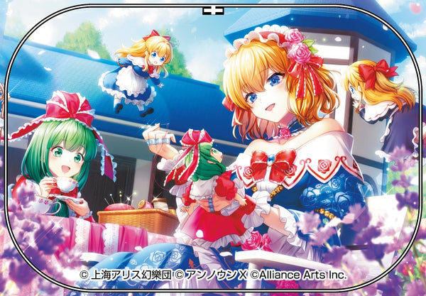 『東方ダンマクカグラ ファンタジア・ロスト』アリス・マーガトロイド「舞い踊る糸は虹のように」 缶バッジ