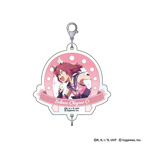 『ウマ娘 シンデレラグレイ』繋がるホログラムアクリルキーホルダー サクラチヨノオー