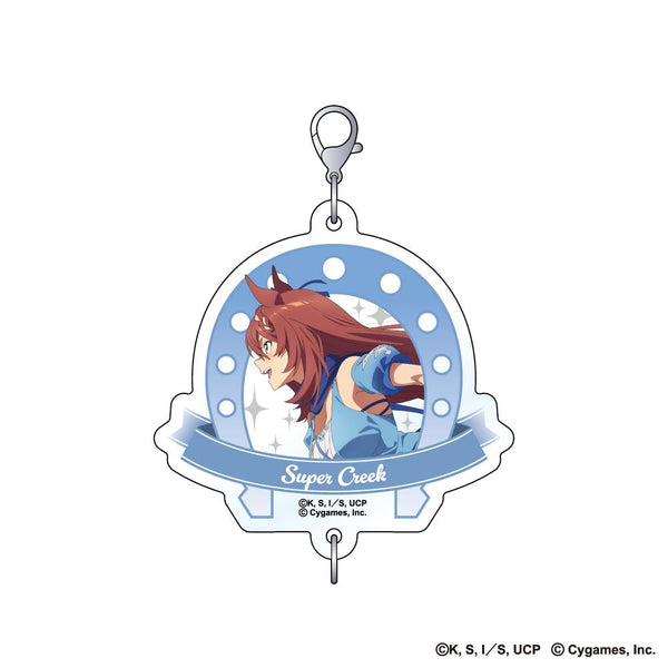 『ウマ娘 シンデレラグレイ』繋がるホログラムアクリルキーホルダー スーパークリーク