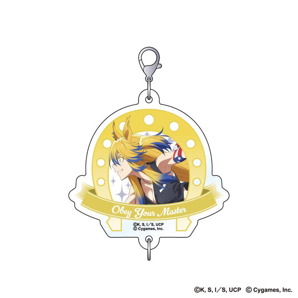 『ウマ娘 シンデレラグレイ』繋がるホログラムアクリルキーホルダー オベイユアマスター