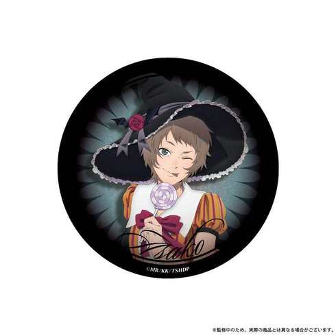 『光が死んだ夏』75mmグリッター缶バッジ 山岸朝子 Spooky Night ver.