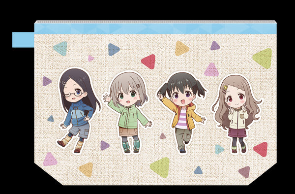 『ヤマノススメ Next Summit』撥水ポーチ