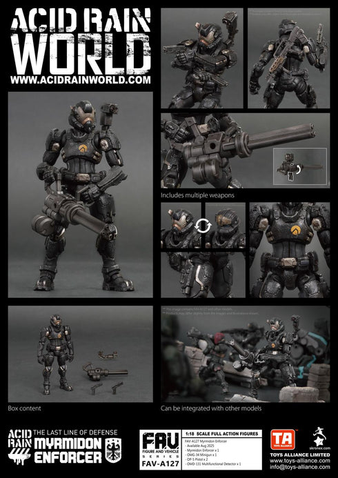 『アシッドレイン』001_TOYS ALLIANCE LIMITED 1/18スケール FAV-A127 ミュルミドン強制者