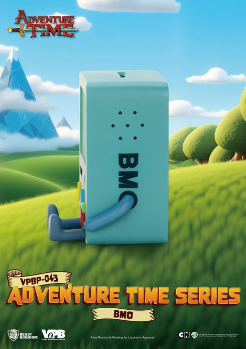 『アドベンチャー・タイムシリーズ』VPBP-043 手のひらサイズ ビニール・ファンクショナル・フィギュア:BMO(ビーモ)