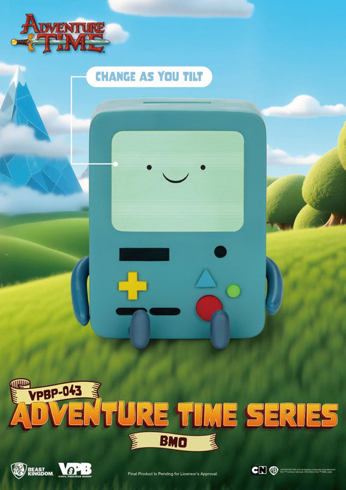 『アドベンチャー・タイムシリーズ』VPBP-043 手のひらサイズ ビニール・ファンクショナル・フィギュア:BMO(ビーモ)