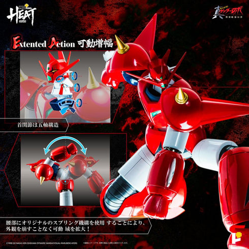 『ゲッターロボシリーズ』POSE+METAL HEATシリーズ ゲッタードラゴン(真ゲッターロボ 世界最後の日Ver.)