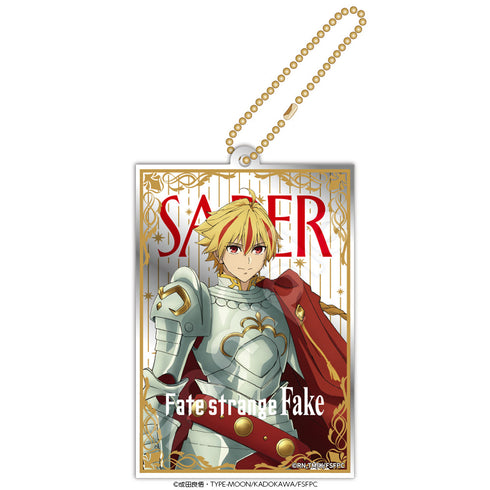 『Fate/strange Fake』ミラーアクリルキーホルダー セイバー
