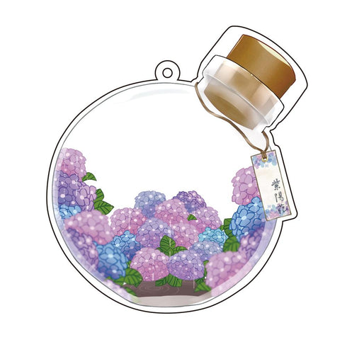 "Fan Merchandise" Acrylic Makeup Cover #Hydrangea