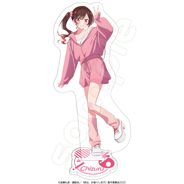 "I'll Borrow Her" Original Acrylic Stand: Chizuru Mizuhara (Hoodie Ver.)