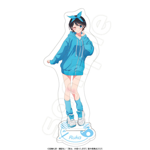 "I'll Borrow Her" Original Acrylic Stand: Ruka Sarashina (Hoodie Ver.)