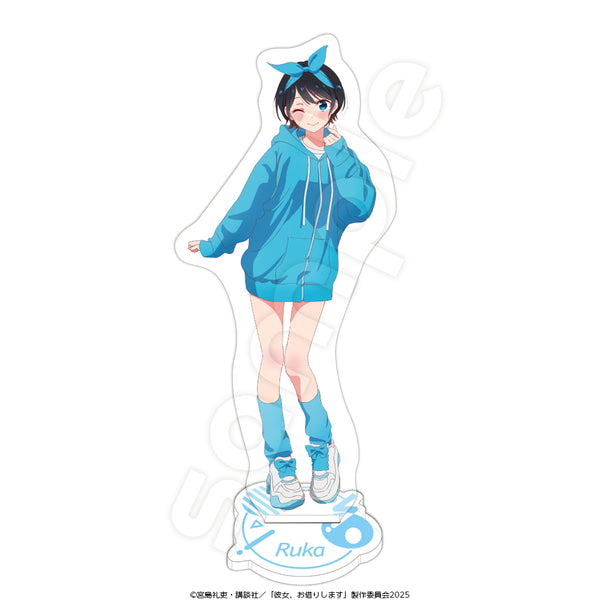 "I'll Borrow Her" Original Acrylic Stand: Ruka Sarashina (Hoodie Ver.)
