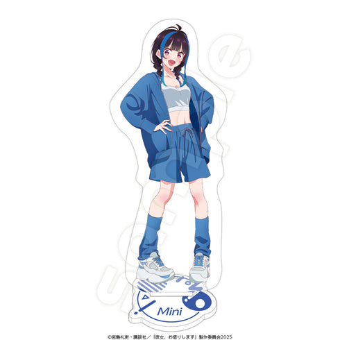 "I'll Borrow Her" Original Acrylic Stand: Mimi Yaemori (Hoodie Ver.)