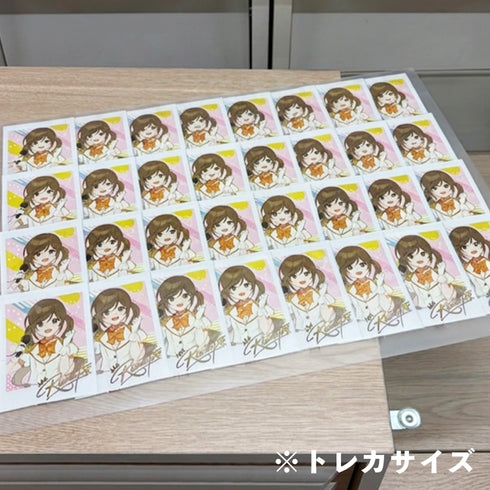 "Fan Merch" Paper Organizer Sheet for Stuffed Bags