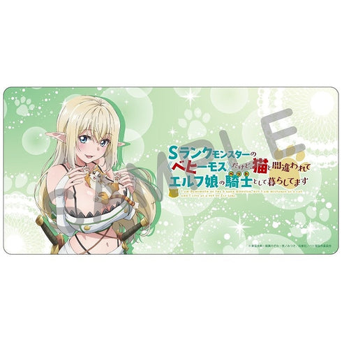 『Sランクモンスターの《ベヒーモス》だけど、猫と間違われてエルフ娘の騎士(ペット)として暮らしてます』ラバーマット B