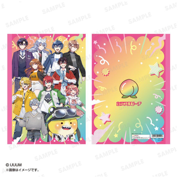 『カラフルピーチ』ノートB5 カラフル