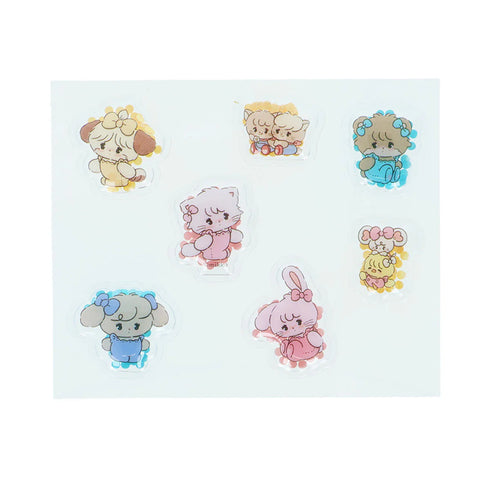 『mikko illustrations』Lil ala mode 軟軟啪嗒貼紙(薄荷)