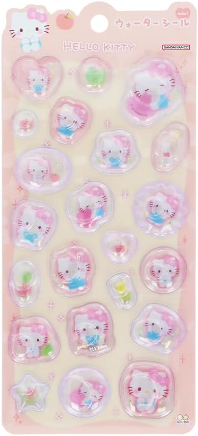 『サンリオ』ウォーターシールmini ステショ☆MarshmallowPop ハローキティ