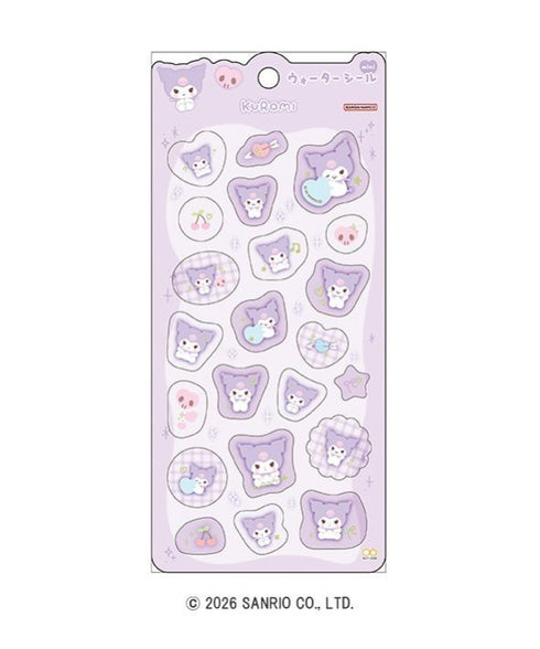 『サンリオ』ウォーターシールmini ステショ☆MarshmallowPop クロミ