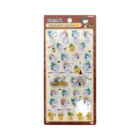 『PEANUTS』ボンボンドロップシール ビーグル・スカウト