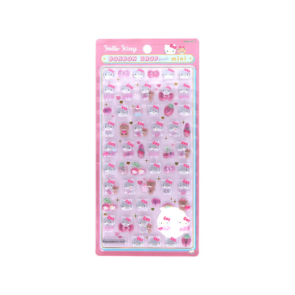 『サンリオ』ボンボンドロップシール ミニ ハローキティ ピンク