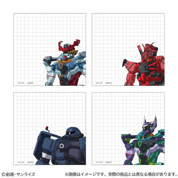 『機動戦士Gundam GQuuuuuuX』スクエアメモ モビルスーツ