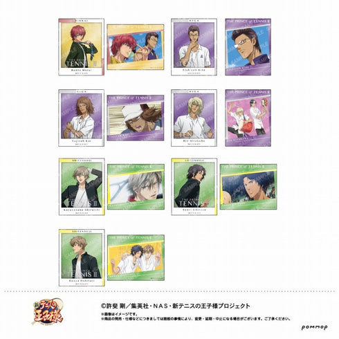 『新テニスの王子様』フォト風メタルステッカーコレクション -制服ファッション-【BOX】