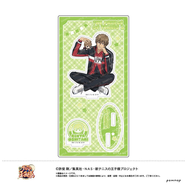 『新テニスの王子様』アクリルスタンド -おきがえぬいといっしょ第4弾- (E 忍足謙也)