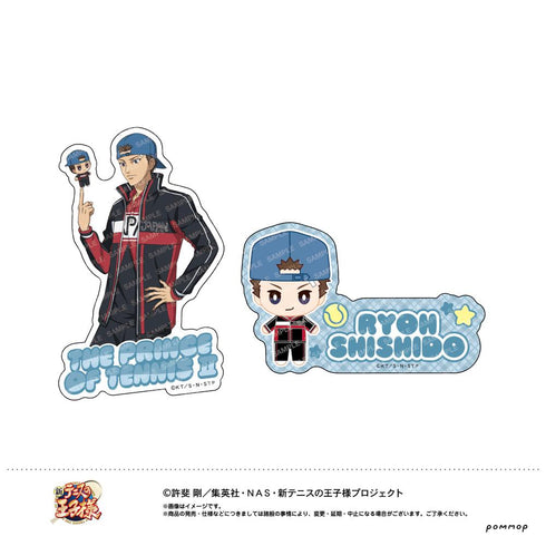 『新テニスの王子様』ダイカットシールセット -おきがえぬいといっしょ第4弾- (C 宍戸 亮)