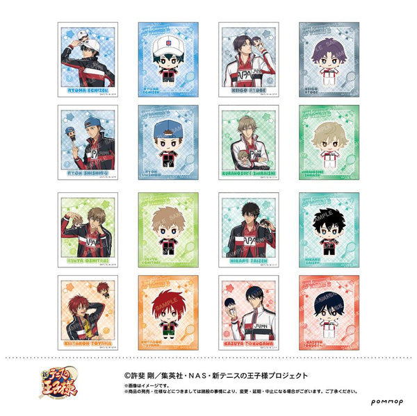 『新テニスの王子様』フォト風メタルステッカーコレクション -おきがえぬいといっしょ第4弾-【BOX】