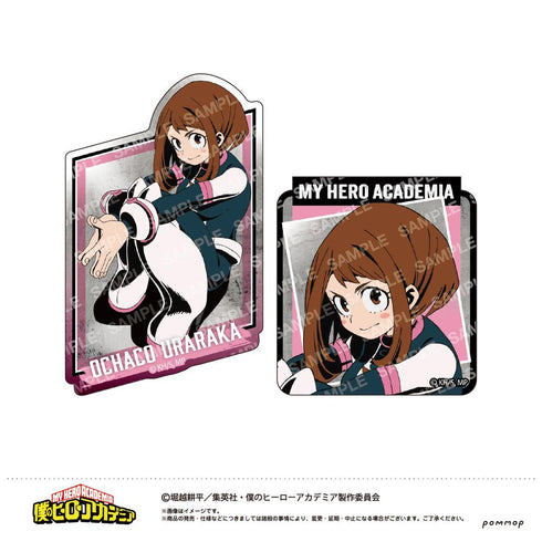 『僕のヒーローアカデミア』ダイカットシールセット-ヒーローvs敵<ヴィラン>-(C 麗日 お茶子)