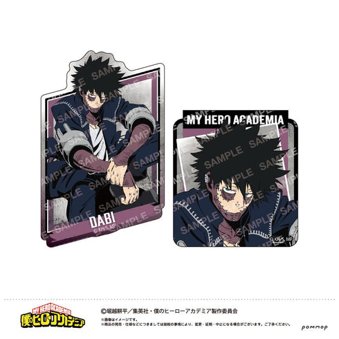 『僕のヒーローアカデミア』ダイカットシールセット-ヒーローvs敵<ヴィラン>-(G 荼毘)