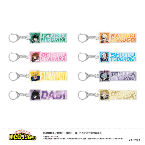 『僕のヒーローアカデミア』おなまえアクリルコレクション-ヒーローvs敵<ヴィラン>-【BOX】